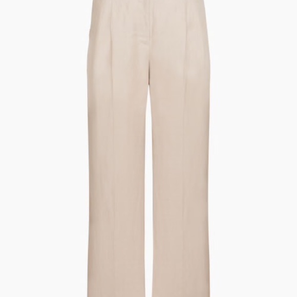 Aritzia The Effortless Pant- CruiseLinen, Color Cairo, Size 4 - Picture 8 of 8